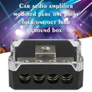 1xPlatinum Series 1/0 Gauge In to 4 Gauge Out Power Block Distribution N1Z9