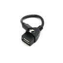 Mini USB Male to USB Female Car OTG Cable Adapter For Video Camera Cy