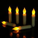 pcs 115mm LED Flameless Led Taper Candle Battery Powered Long Dinner Candle