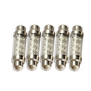 10pcs 42mm Dome Festoon 8 LED Car Interior Bulb Lamp Light 12V New