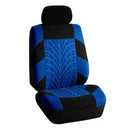 Car Seat Cover Set Tire Track Style Universal Auto Styling Seat Protector