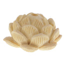 Lotus Flower Loose Beads boxwood Spacer Beads Jewelry Making Finding 22x12mm