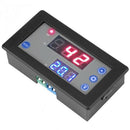 DC 12V Timing Delay Relay Module Cycle Timer Digital LED Dual Display 10A 1 T4I4