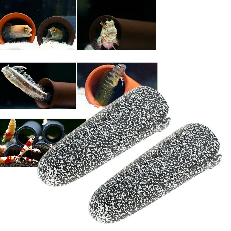 2x Aquarium Ornament Fish Tank Shrimp Breeding Cave Shrimp Home Decorative