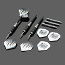3x  Pro Aluminum Black Steel Tip Darts Set With Dart Flights&Case 23g Hot New