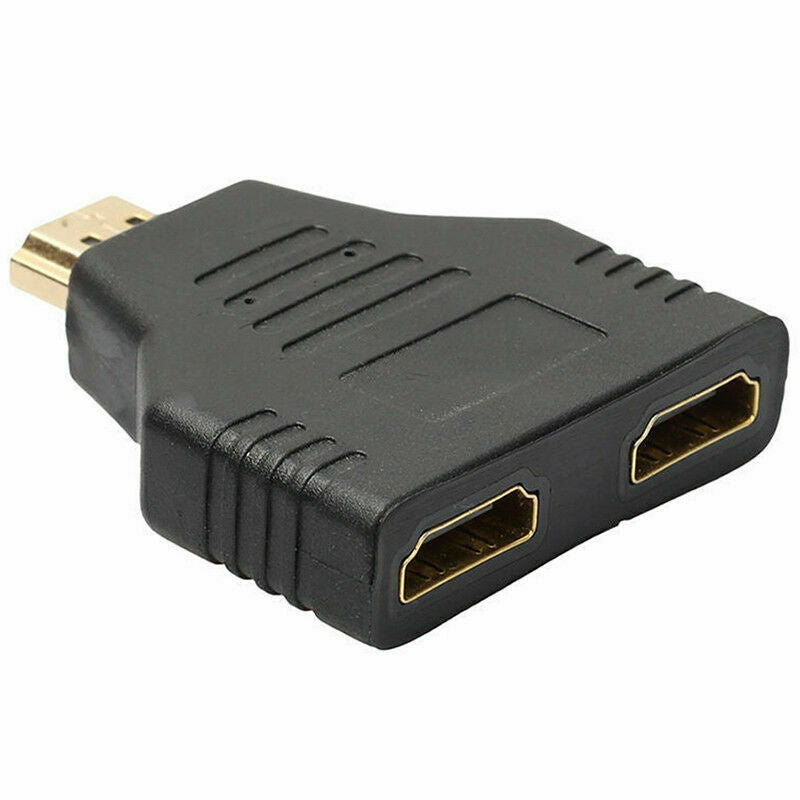 1080P HDMI Port Male to 2 Female 1 In 2 Out Splitter Cable Converter 1x Ada G9G5