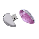 Cartoon Cute Metal Crystal Heart Pendrive USB Flash Drive Memory Stick Pen