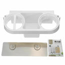Hair Dryer Holder Strong Suction Cup Sturdy Practical Wall Mounted Bathroom Rack