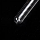 10pcs 16x100mm Clear Plastic Test Tubes with Caps Lab Round Bottle TubesBDME