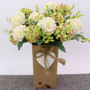 Artificial Chrysanthemum Flowers Wedding Bouquet Party Home Decor Green