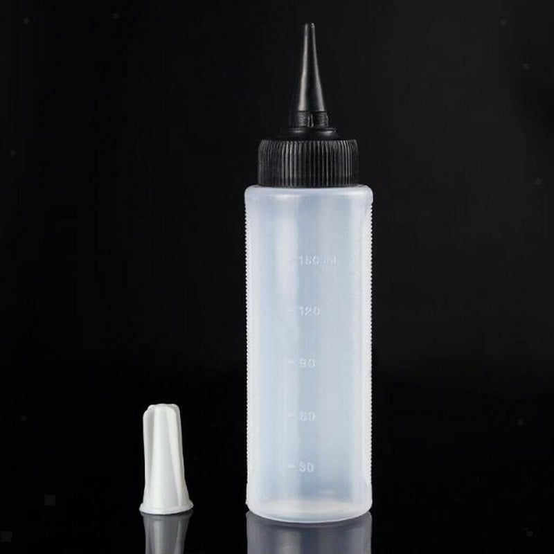 Pack of 3 Applicator Bottle with Nozzle TipÃ¯Â¼Å’150ml Empty Scale Applicator