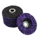 5Pcs Durable Poly Strip Disc Wheel 100x16Mm Wood Metal Paint Rust Removal C