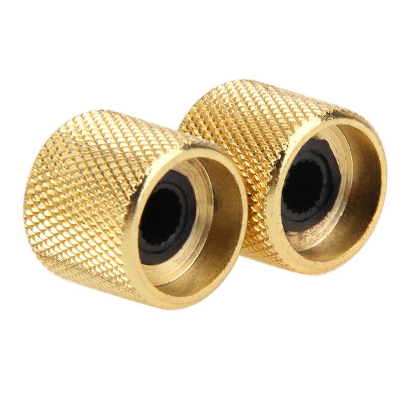 4pcs Electric Bass Guitar Volume Tone Control Knobs Dome Knobs Guitar Parts