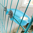 Blue Small Parrot Bird Bathtub Pet Cage Accessories Bird Bath Box Shower Mi P8Q8