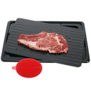 Defrosting Tray Frozen Food Thawing Plate For Fast Quick Rapid Meat Defrost T2J9