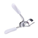 Cosmetic Tool Fuchsia White Handle Tension Spring Eye Lash Eyelash Curler