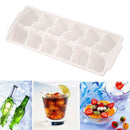 12 Cube Large ice tool Tray Pudding Jelly Maker Mold Square Mould