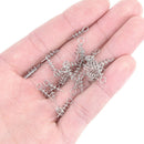 100Pcs/bag Fishing lure 14mm Fishing Spiral Fishing Bait Steel Fishing Spring FT