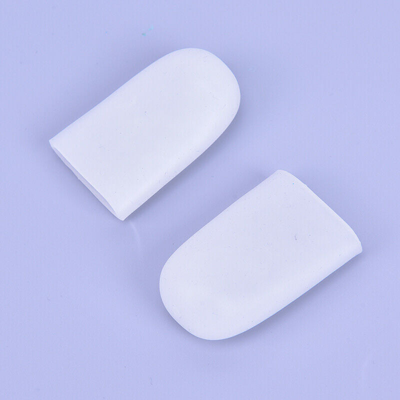 2Pcs Silicone Finger & Toe Protector Foot Pain Relief Guard insole Feet C Kw