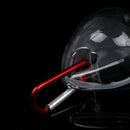 50ml Portable Heart Shape Empty Refillable Bottle With Ring Hook Spray Bottl Ew