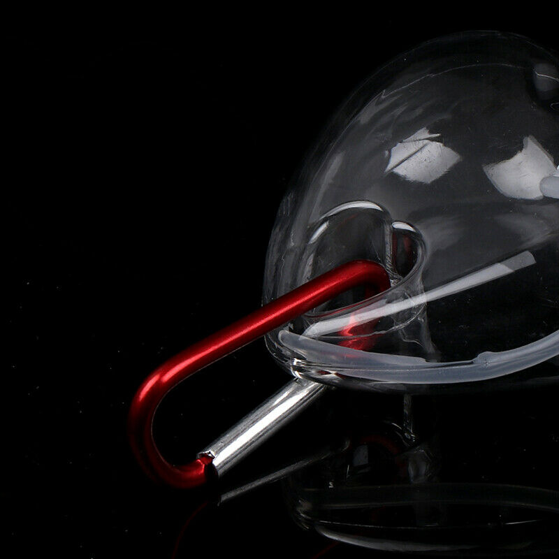 50ml Portable Heart Shape Empty Refillable Bottle With Ring Hook Spray Bottl Ew