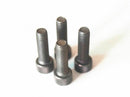4 pieces M8x10 Titanium Screws Button Head 6AL4V Aerospace Grade - M8x10 Bolts