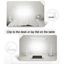 5W 24 Leds Eye Protect Clamp Clip Light Table Lamp Stepless Dimmable Bendab V3H8