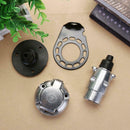 7 Way RV Boat Truck Trailer Metal Plug Connector Adapter+ Socket Kit A
