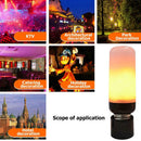 E27 Emulation Flame Effect LED Bulb Party Flickering Fire Decorative Lamp