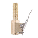 Brass Motorcycle Motorbike Tire Air Chuck Inflator Valve Connector