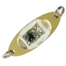LED Underwater Eye Shape Fishing Fish Lure Light Flashing Lamp White T2Z5