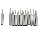 12Pc Solder Screwdriver Soldering Iron Tip for Hakko Station 900M-T Rework