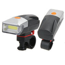5W COB LED Bicycle Bike Cycling Front Rear Tail Light +5LED Taillight Night A