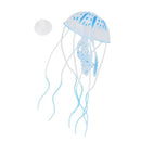 Luminous Artificial Jellyfish for Aquarium Fish Tank Ornament blue N7X3