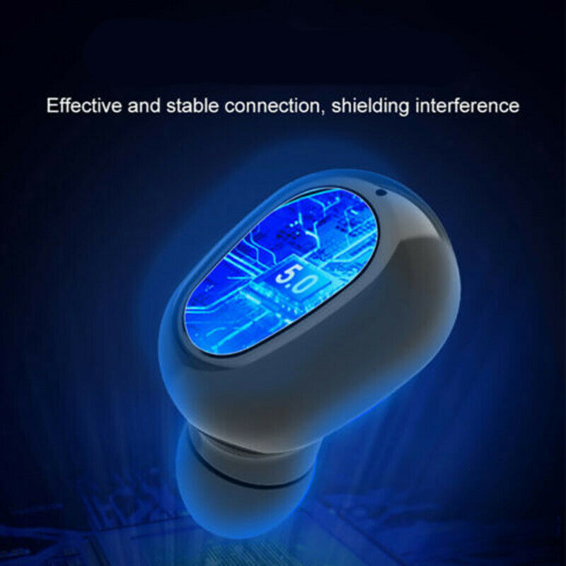 Wireless In-ear Earphones 5.0 Sport Stereo Earbuds Mini Headphones LED Display b