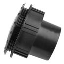 60mm Car RV ATV A/C Vent Air Outlet Rotating Interior Round Ceiling (Black)