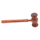 Crafted Court Hammer Gavel Handmade Wooden Auction Lawyer Judge Hammer Cute F4H2