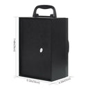 Black Portable Wireless Outdoor Bluetooth Speaker w/ LED Light for Sport