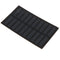 5000mah Waterproof Solar Power Bank External Battery Charger For Phone Blue