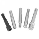 3Pc Sds Plus Steel Socket Adapter 2Pc Sds Socket Hexagonal Extension Electr F9Y7