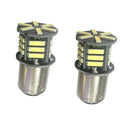 2 Pieces Car BA15S 1156 21LED Turn Signal Backup Reverse Light 6000K White
