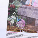 DIY Diamond Painting Cross Stitch Angle Girl In Flowers Diamond Embroidery