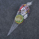 100x Clear Cellophane Cone Bags Twist Ties Large size Party Sweet Cello YYI