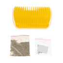 2-pack Pet Dog Cat Kitten Self Groomer Grooming Brush w/ Catnip Eco-friendly