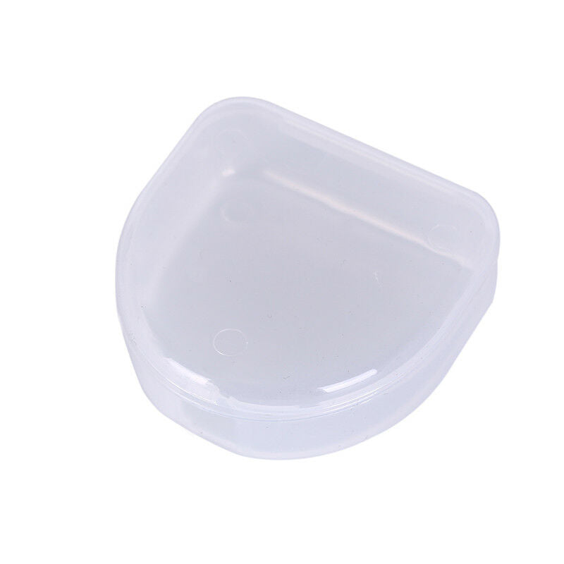 1pc dental box denture teeth storage case mouth guard container 6.4x6.5x2 B Gw