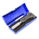 Watch repair tool screw adjustable back case opener wrench remover tool + box 3C