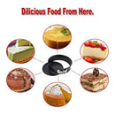 9 Inch Non-stick Springform Pan Cheesecake Pan,Interlocking Leakproof Bakin