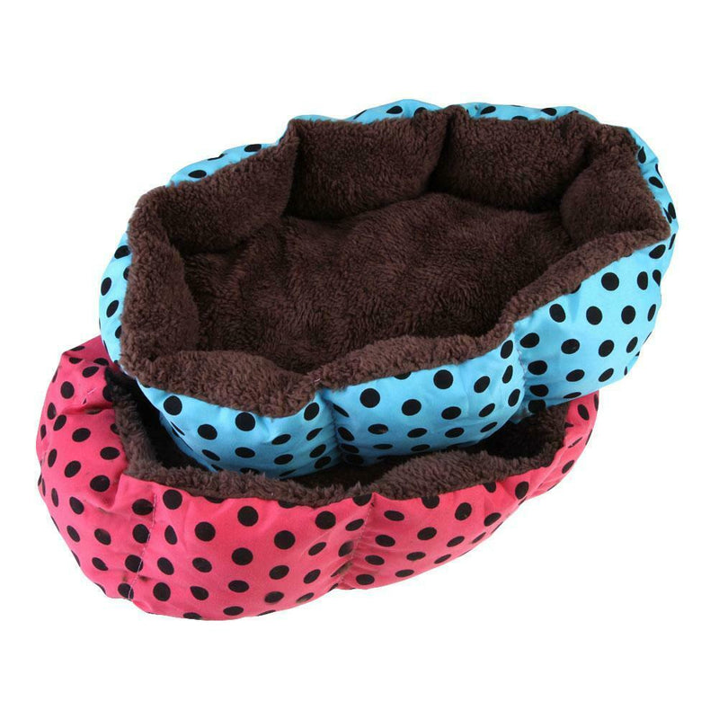 Soft Flannel Pet Dog Puppy Cat Warm Bed House Plush Cozy Nest Mat Pad