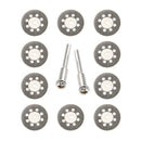 Diamond Mini Emery Cutting Discs Drill Bit For  Jewelry_Tools