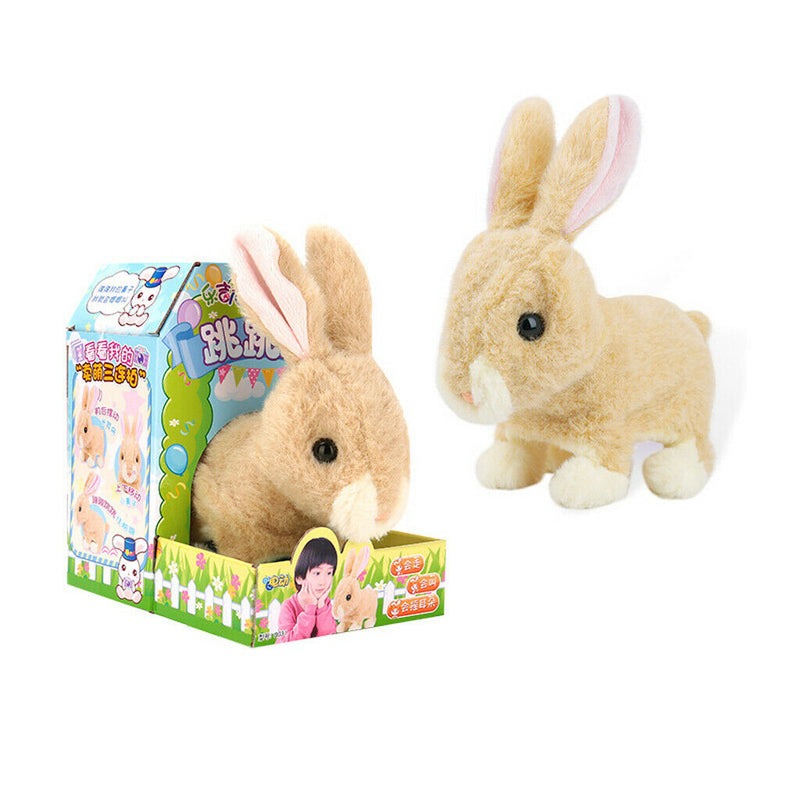 Cuddly Electronic Interactive Naughty Rabbit Toys Electric Robotic Pets Walk,